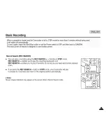 Preview for 45 page of Samsung SC-D455 Owner'S Instruction Book