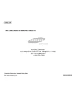 Preview for 124 page of Samsung SC-D455 Owner'S Instruction Book