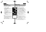 Preview for 40 page of Samsung SC-D457 Owner'S Instruction Book