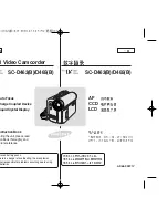 Samsung SC-D463(B)/D465(B) Owner'S Instruction Book preview