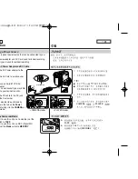 Preview for 20 page of Samsung SC-D463(B)/D465(B) Owner'S Instruction Book