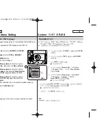 Preview for 26 page of Samsung SC-D463(B)/D465(B) Owner'S Instruction Book