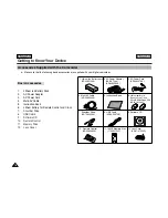 Preview for 20 page of Samsung SC-D6040 Owner'S Instruction Book