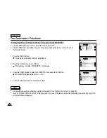 Preview for 44 page of Samsung SC-D6040 Owner'S Instruction Book