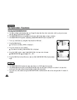 Предварительный просмотр 46 страницы Samsung SC-D6040 Owner'S Instruction Book