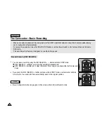 Preview for 54 page of Samsung SC-D6040 Owner'S Instruction Book