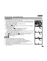 Предварительный просмотр 69 страницы Samsung SC-D6040 Owner'S Instruction Book