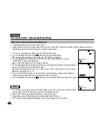 Preview for 70 page of Samsung SC-D6040 Owner'S Instruction Book