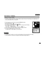 Предварительный просмотр 91 страницы Samsung SC-D6040 Owner'S Instruction Book