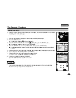 Preview for 95 page of Samsung SC-D6040 Owner'S Instruction Book