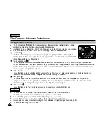 Предварительный просмотр 114 страницы Samsung SC-D6040 Owner'S Instruction Book