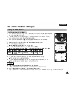 Preview for 125 page of Samsung SC-D6040 Owner'S Instruction Book