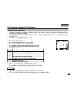 Предварительный просмотр 127 страницы Samsung SC-D6040 Owner'S Instruction Book