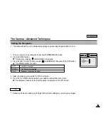 Предварительный просмотр 131 страницы Samsung SC-D6040 Owner'S Instruction Book