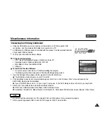 Предварительный просмотр 155 страницы Samsung SC-D6040 Owner'S Instruction Book