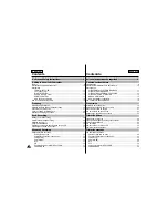 Preview for 2 page of Samsung SC-D70 Owner'S Instruction Manual