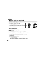 Preview for 22 page of Samsung SC-D73 Owner'S Instruction Book