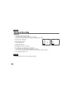 Preview for 42 page of Samsung SC-D73 Owner'S Instruction Book