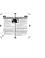 Предварительный просмотр 9 страницы Samsung SC-D93 Owner'S Instruction Book