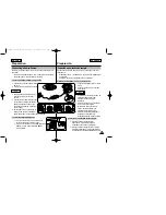 Предварительный просмотр 24 страницы Samsung SC-D93 Owner'S Instruction Book