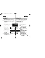 Предварительный просмотр 32 страницы Samsung SC-D93 Owner'S Instruction Book