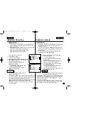 Предварительный просмотр 42 страницы Samsung SC-D93 Owner'S Instruction Book