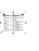 Предварительный просмотр 43 страницы Samsung SC-D93 Owner'S Instruction Book