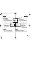 Предварительный просмотр 44 страницы Samsung SC-D93 Owner'S Instruction Book