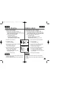 Preview for 48 page of Samsung SC-D93 Owner'S Instruction Book