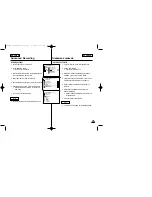 Preview for 50 page of Samsung SC-D93 Owner'S Instruction Book