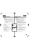 Предварительный просмотр 58 страницы Samsung SC-D93 Owner'S Instruction Book