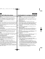 Предварительный просмотр 5 страницы Samsung SC-D963 Owner'S Instruction Manual