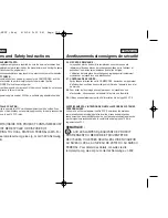 Предварительный просмотр 6 страницы Samsung SC-D963 Owner'S Instruction Manual