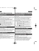 Предварительный просмотр 12 страницы Samsung SC-D963 Owner'S Instruction Manual