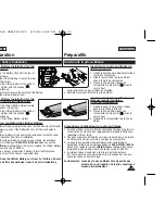 Предварительный просмотр 21 страницы Samsung SC-D963 Owner'S Instruction Manual