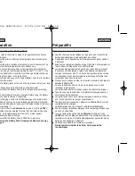 Предварительный просмотр 24 страницы Samsung SC-D963 Owner'S Instruction Manual