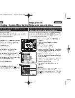 Предварительный просмотр 30 страницы Samsung SC-D963 Owner'S Instruction Manual