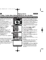 Предварительный просмотр 34 страницы Samsung SC-D963 Owner'S Instruction Manual