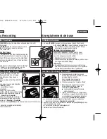 Предварительный просмотр 38 страницы Samsung SC-D963 Owner'S Instruction Manual