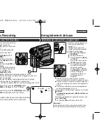 Предварительный просмотр 40 страницы Samsung SC-D963 Owner'S Instruction Manual