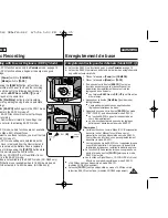 Предварительный просмотр 41 страницы Samsung SC-D963 Owner'S Instruction Manual