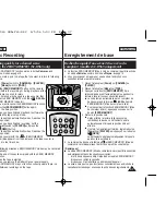 Предварительный просмотр 43 страницы Samsung SC-D963 Owner'S Instruction Manual