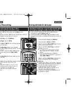 Предварительный просмотр 44 страницы Samsung SC-D963 Owner'S Instruction Manual