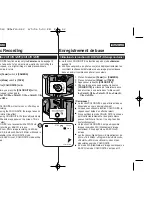 Предварительный просмотр 48 страницы Samsung SC-D963 Owner'S Instruction Manual