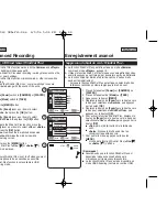 Предварительный просмотр 50 страницы Samsung SC-D963 Owner'S Instruction Manual