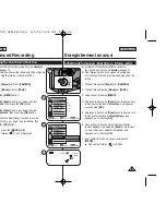 Предварительный просмотр 51 страницы Samsung SC-D963 Owner'S Instruction Manual