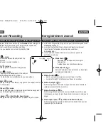 Предварительный просмотр 54 страницы Samsung SC-D963 Owner'S Instruction Manual