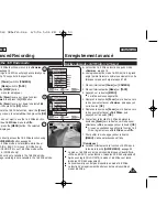 Предварительный просмотр 59 страницы Samsung SC-D963 Owner'S Instruction Manual