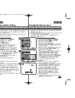 Предварительный просмотр 61 страницы Samsung SC-D963 Owner'S Instruction Manual