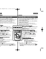 Предварительный просмотр 64 страницы Samsung SC-D963 Owner'S Instruction Manual